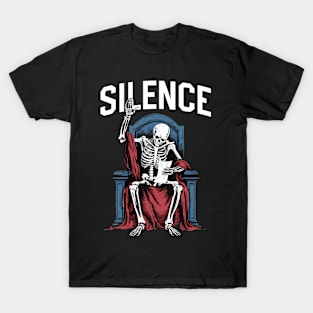 Skeleton Silence : King Baldwin T-Shirt